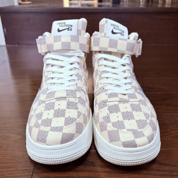 Nike Air Force 1 Mid Louis Vuitton By Virgil Abloh Graffiti - Picture 3 of 5